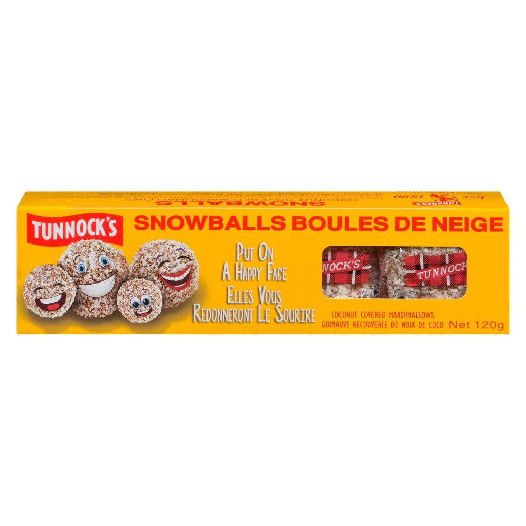 Tunnock's Tunnocks Guimauve enrobée de noix de coco Snowballs