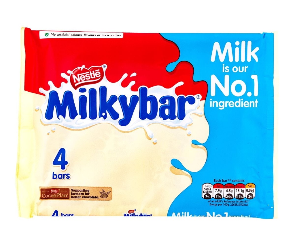 Nestle Barre de lait moyenne