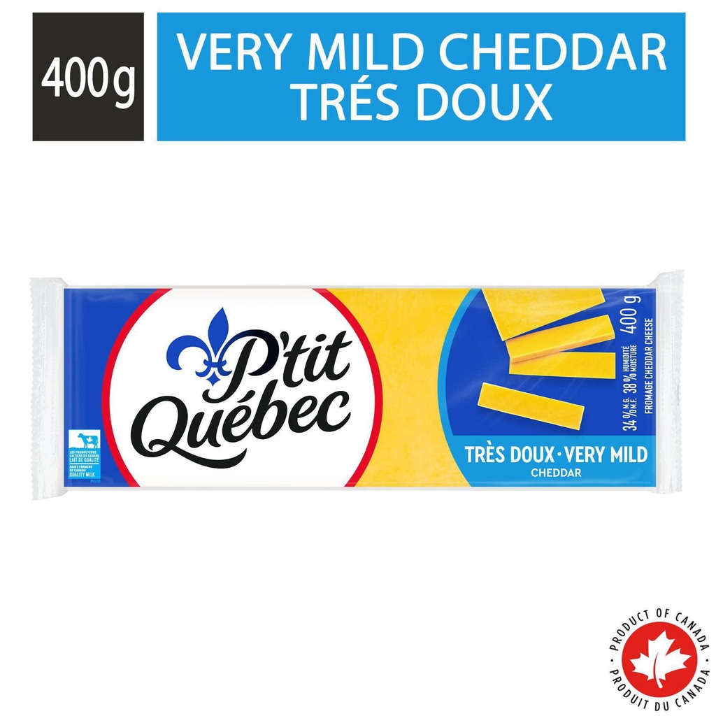 P'Tit Quebec P'tit Québec Fromage Cheddar Coloré Doux