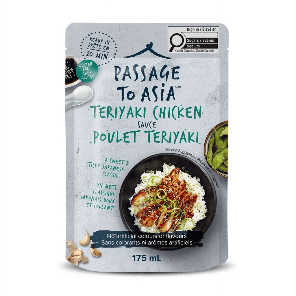 Passage Foods Sauce – Poulet Teriyaki (175g)
