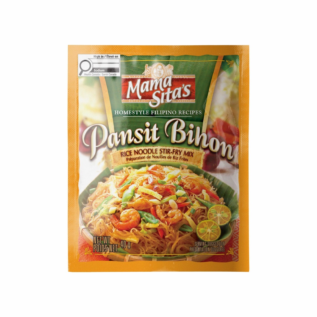 Mama Sita’s Pancit Bihon Stir-Fry Seasoning Mix, 40 G Pouch