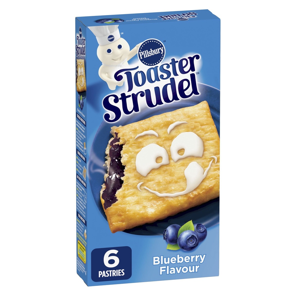 Pâtisseries bleuets Toaster Strudel de Pillsbury 6 pâtisseries, 326 g