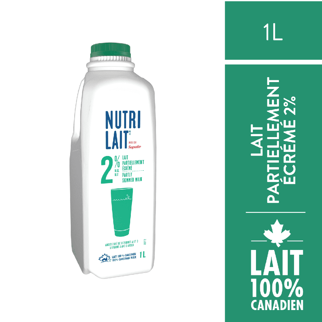 Nutrilait 2 % Lait Partiellement Écrémé