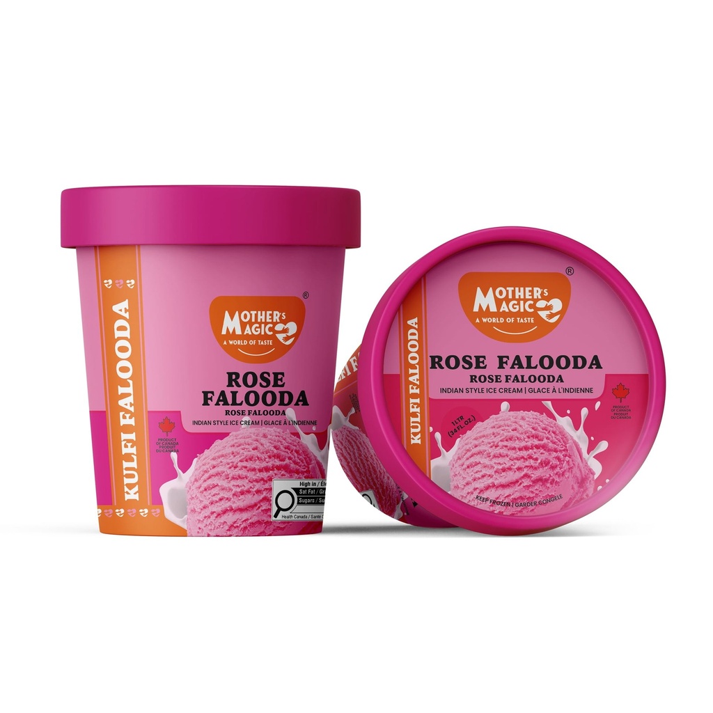MOTHER'S MAGIC Kulfi falooda à la rose Mother’s Magic 1 L Dessert kulfi rose