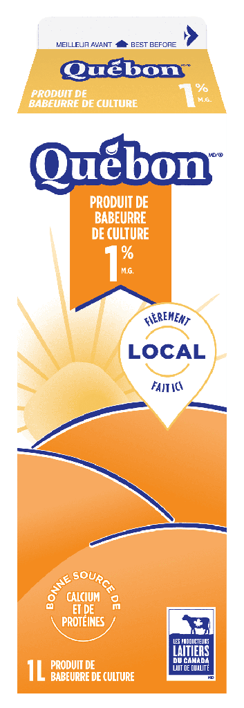 Québon 1 % Babeurre 1L