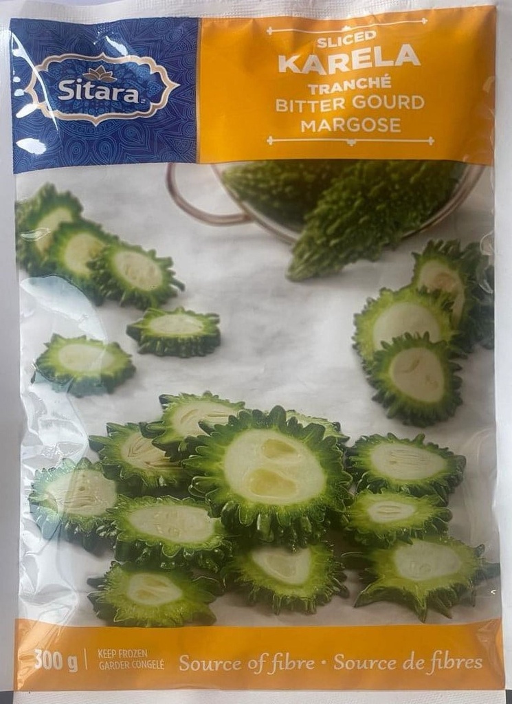 Bitter Gourd Margose Tranchè Sitara 300 grammes