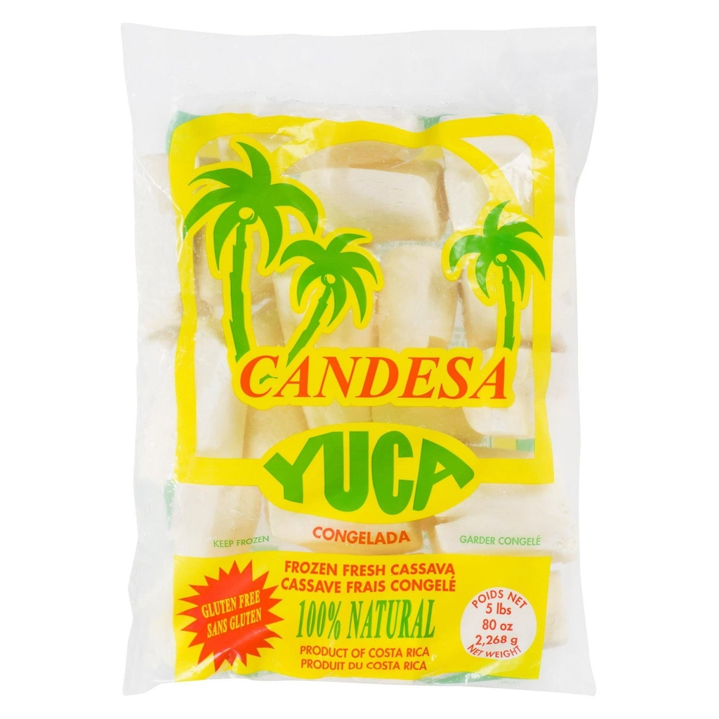 Brar's Candesa Yuca Manioc Frais Congelé 5 Lb 5 lb