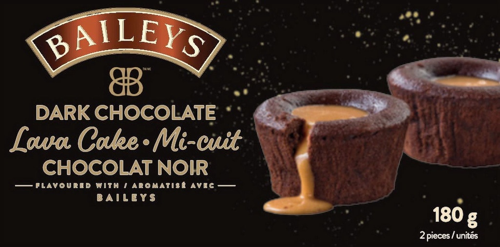Baileys Irish Cream Gateau Mi cuit Chocolat Noir Baileys Gateau mi cuit chocolat noir Baileys