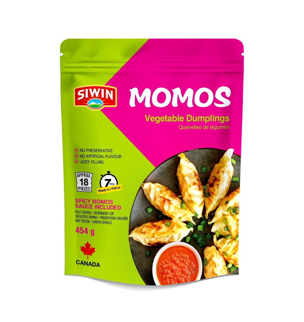 Momos aux Légumes Surgelés Siwin Momos De Legumes