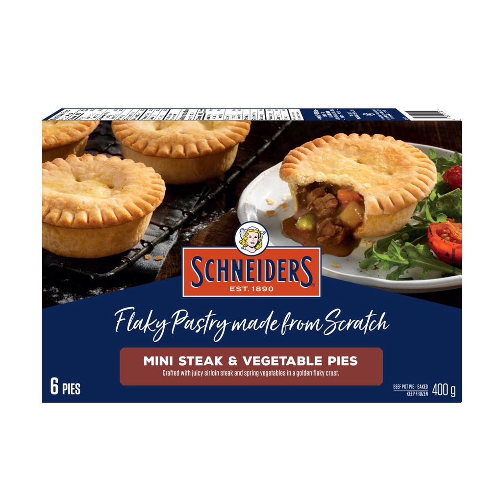 Pâtés au bœuf original Schneiders 400g