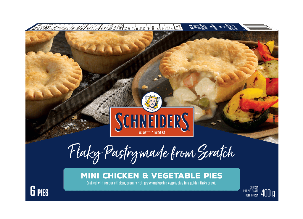 Schneider‘s Mini-pâtés au poulet et aux légumes Schneiders 400g