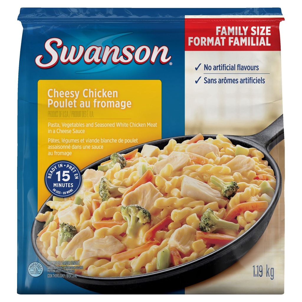 Swanson® Swanson Repas de Poulet au Fromage 1.19 kg
