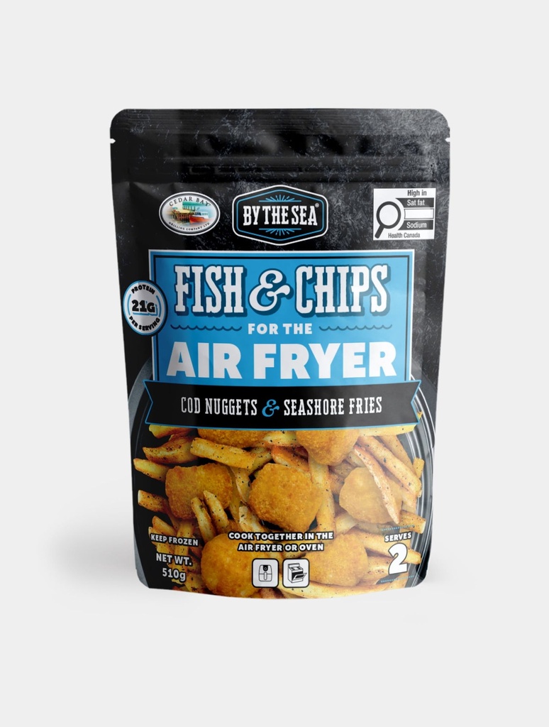 By the Sea FISH AND CHIPS POUR FRITEUSE À AIR FISH AND CHIPS POUR FRITEUSE À AIR