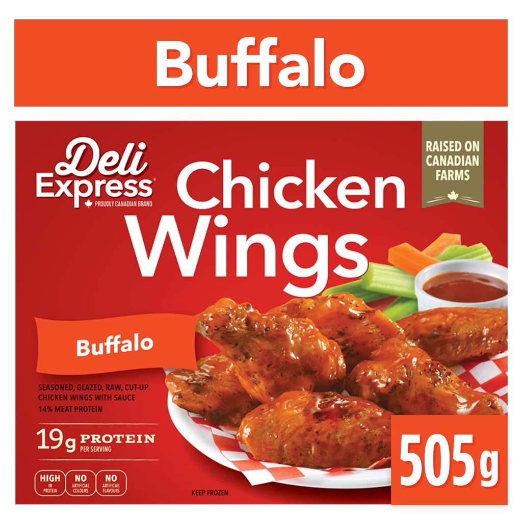 Ailes de poulet Buffalo Deli Express 505g