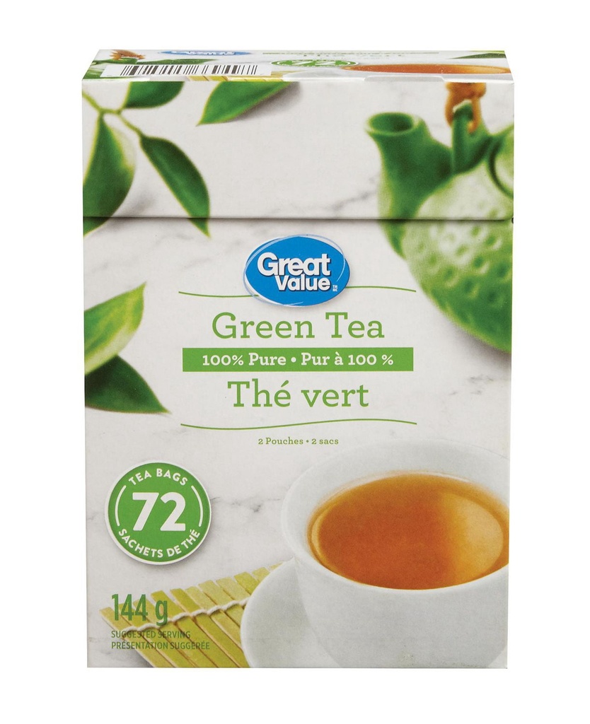 Thé Vert Great Value