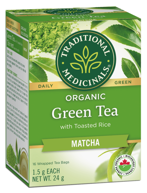 Traditional Medicinals The vert Matcha