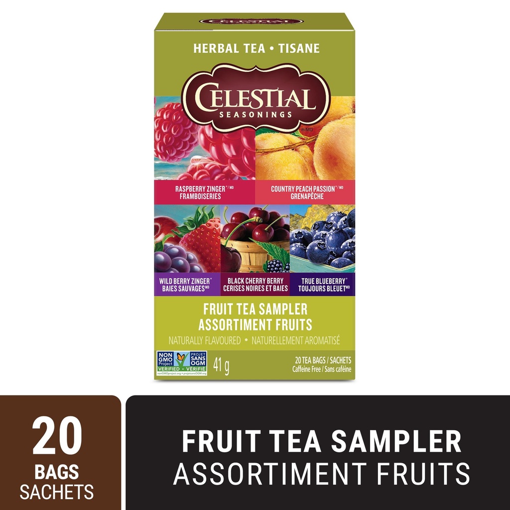Celestial Seasonings MD Celestial Seasonings Herbal Tea Fruit Sampler