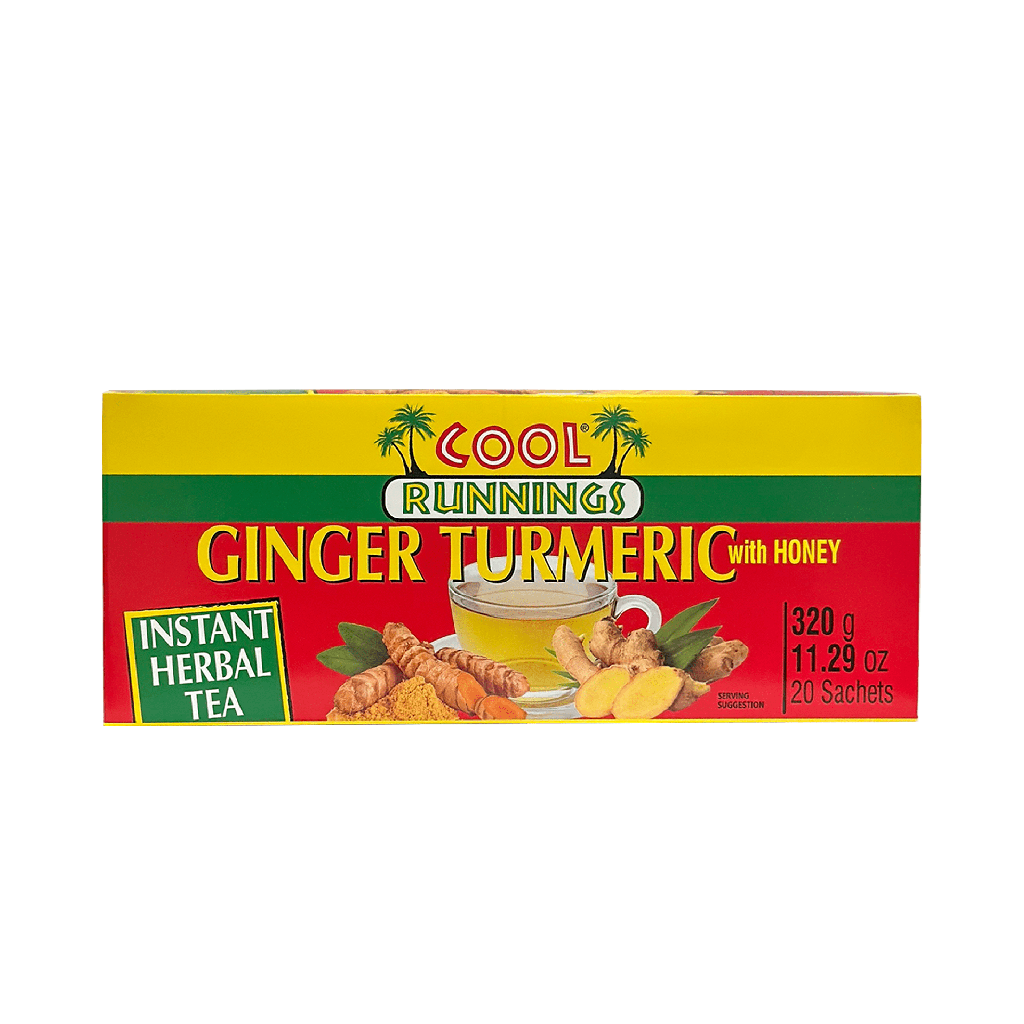 Cool Runnings Gingembre Curcuma au Miel Tisane Instantanée