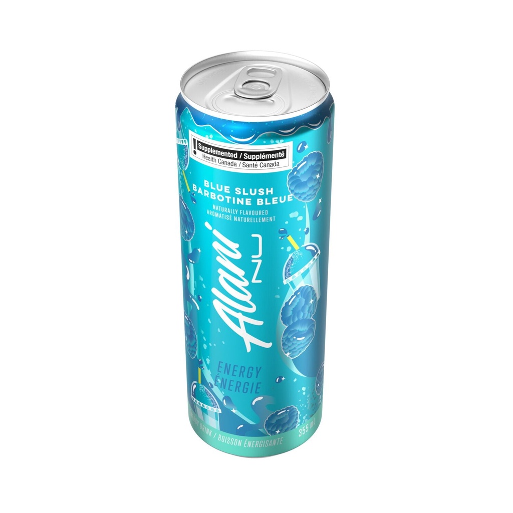 Boisson énergisante Alani Nu Barbotine Bleue 355 ml Canette