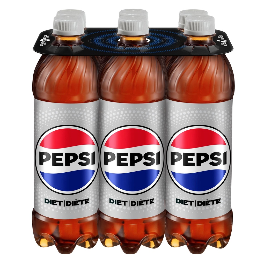 Pepsi Bouteilles de  Diète, 710ml, Lot de 6