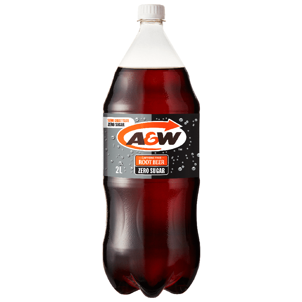 Bouteille de Root Beer A&WTM diète de 2 l