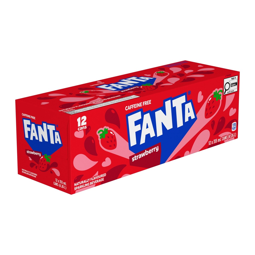 Fanta Fraise 12X355ML