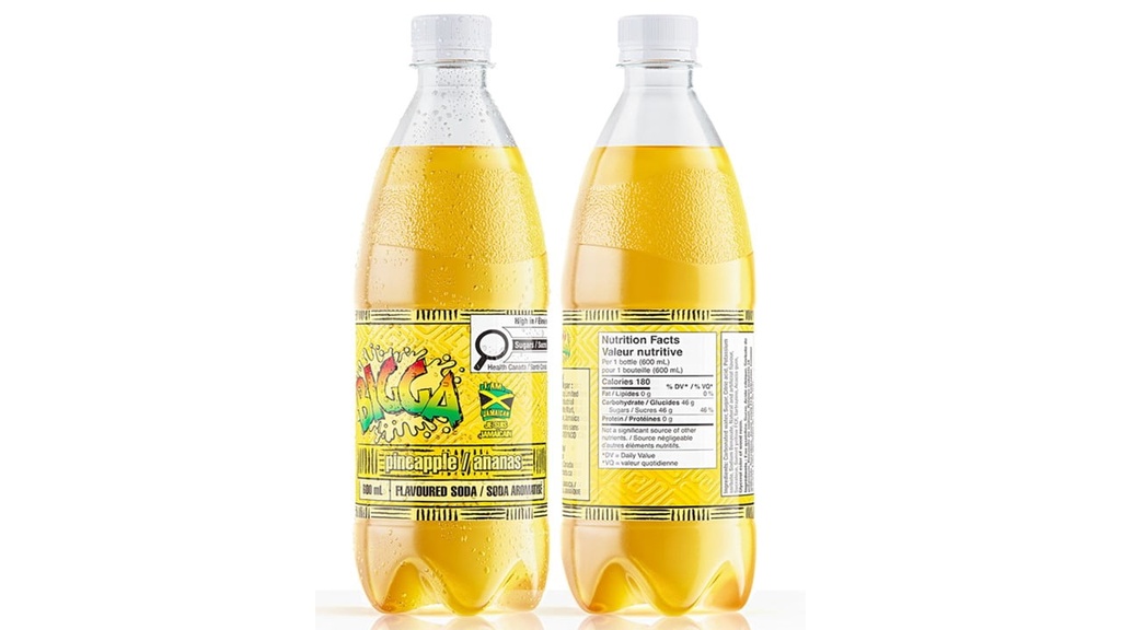 BIGGA SODA Aromatisé - Ananas