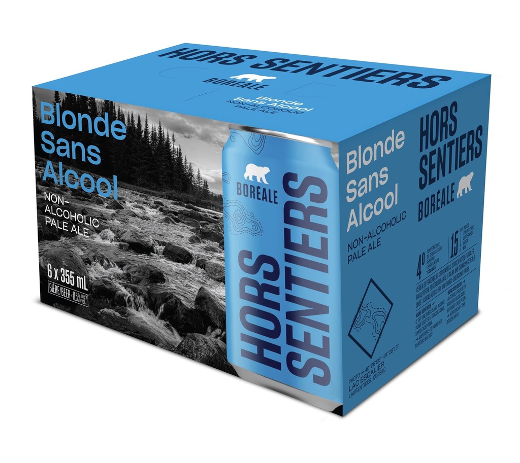 Boréale Boreale hors sentiers Ale Blonde 6x355ml