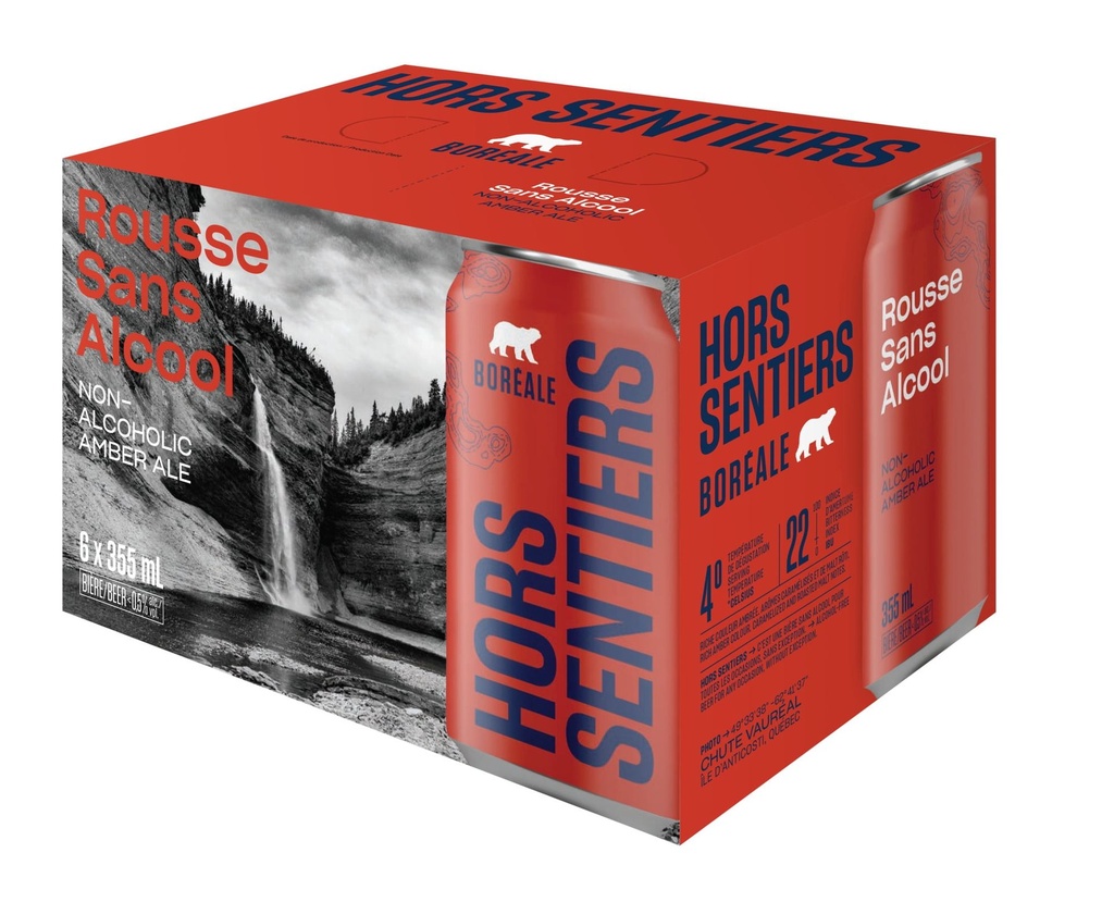 Boréale Boreale Rousse Hors sentiers 6X355ml