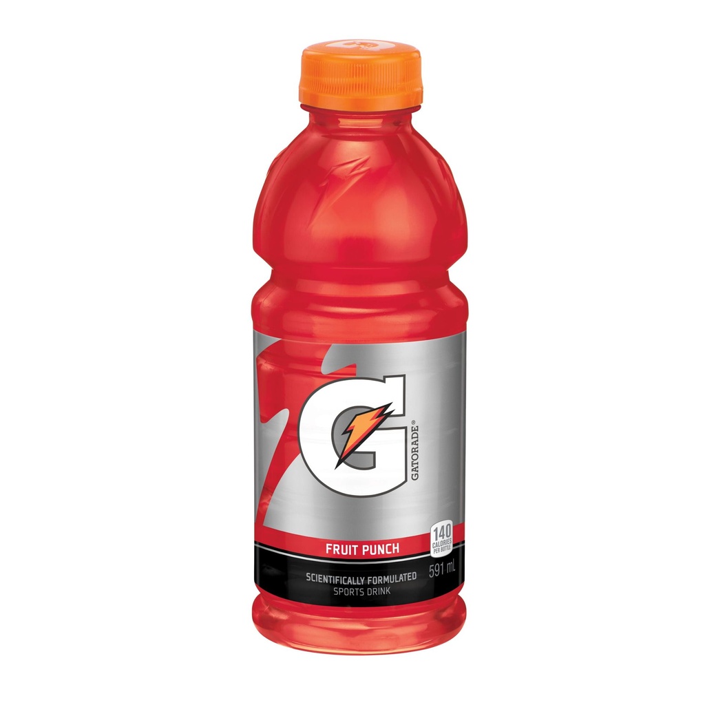Gatorade Boisson Sportive Punch aux Fruits 591mL, Bouteille