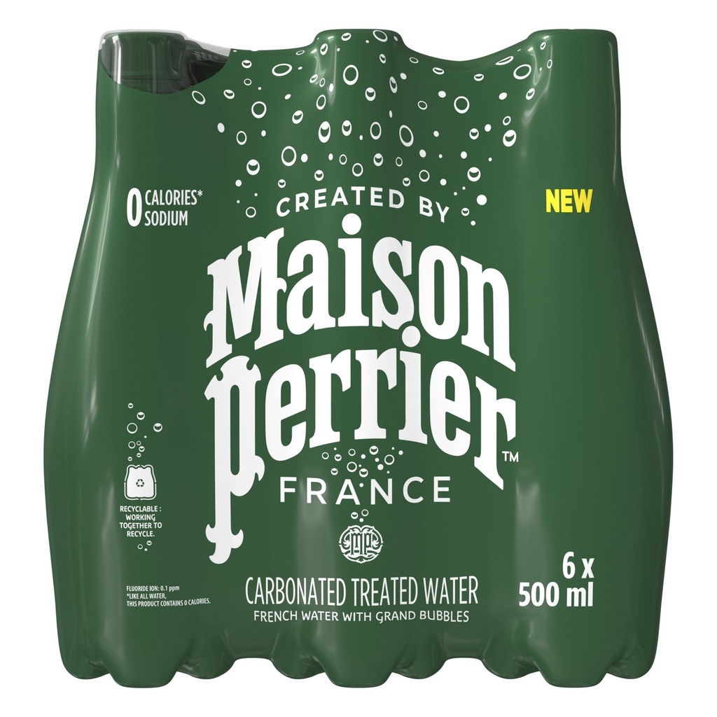 Maison Perrier Non Aromatisée 6x500L Bouteilles