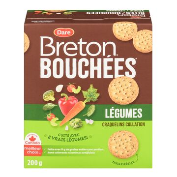 Breton Petits craquelins aux légumes