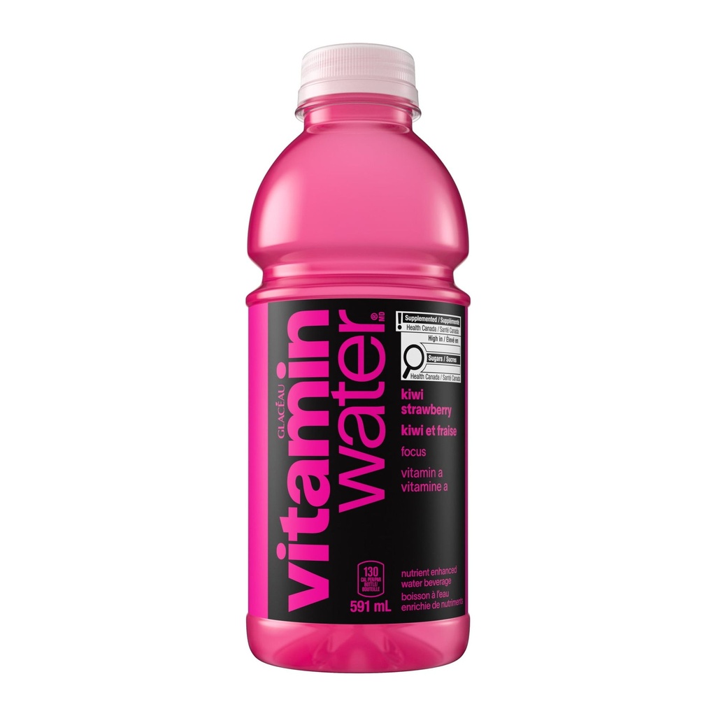 Glaceau vitaminwater focus boisson enrichie en bouteille, 591 mL