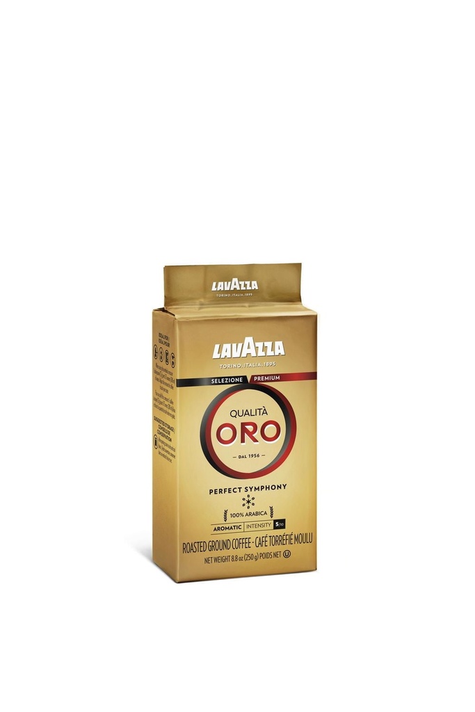Café moulu Qualita Oro de Lavazza