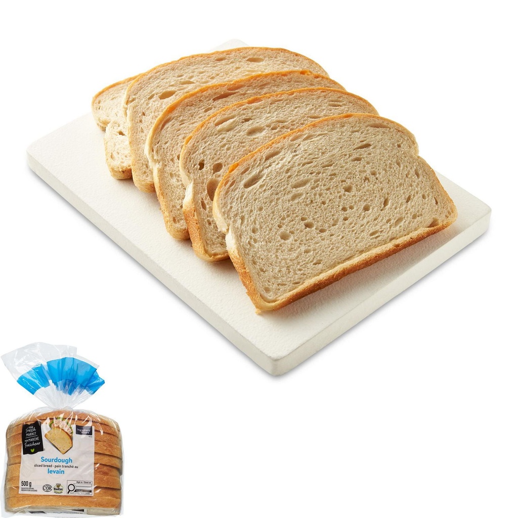 Pain tranché au levain Mon marché fraîcheur