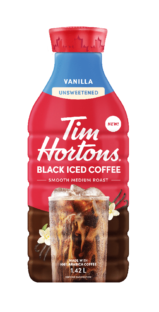 Tim Hortons Prêt à Boire Café Glacé Noir Vanille 1.42L