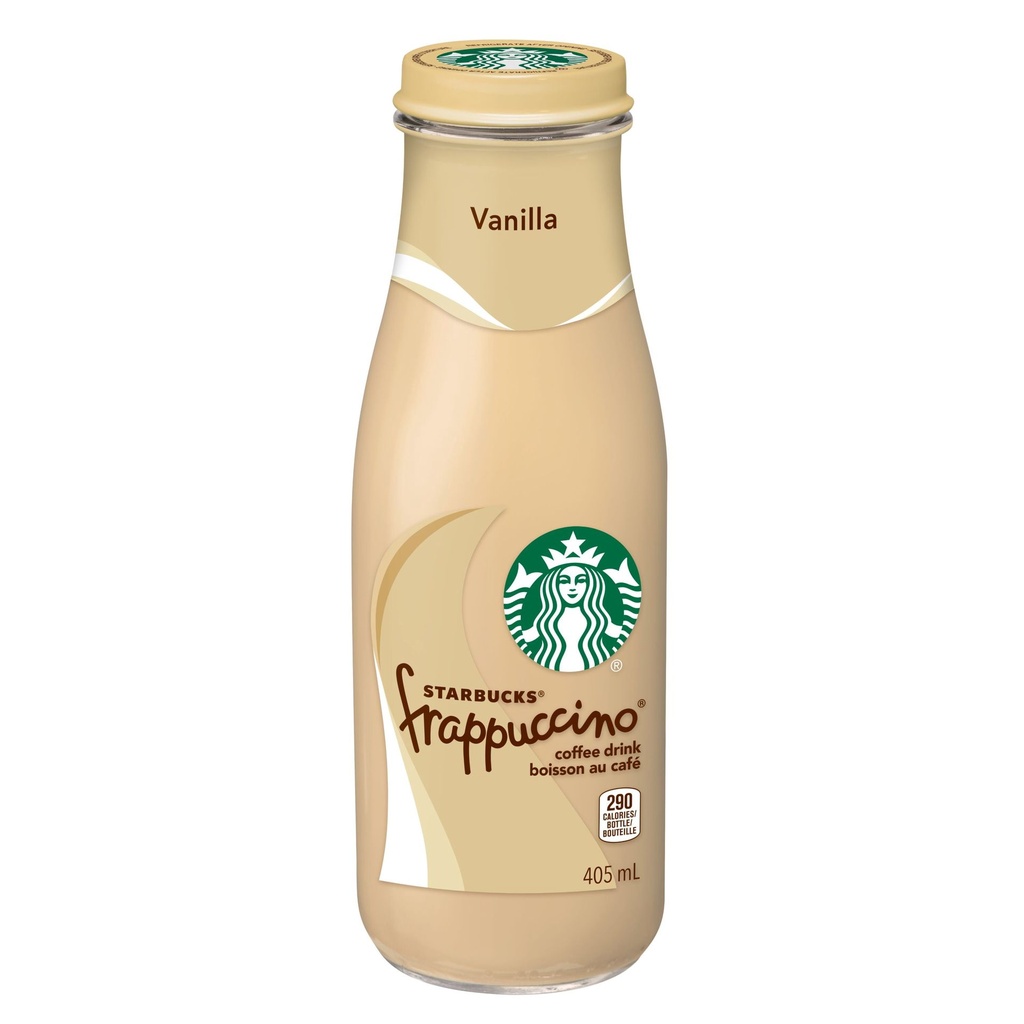Starbucks Frappuccino Vanille 405 mL, Bouteille