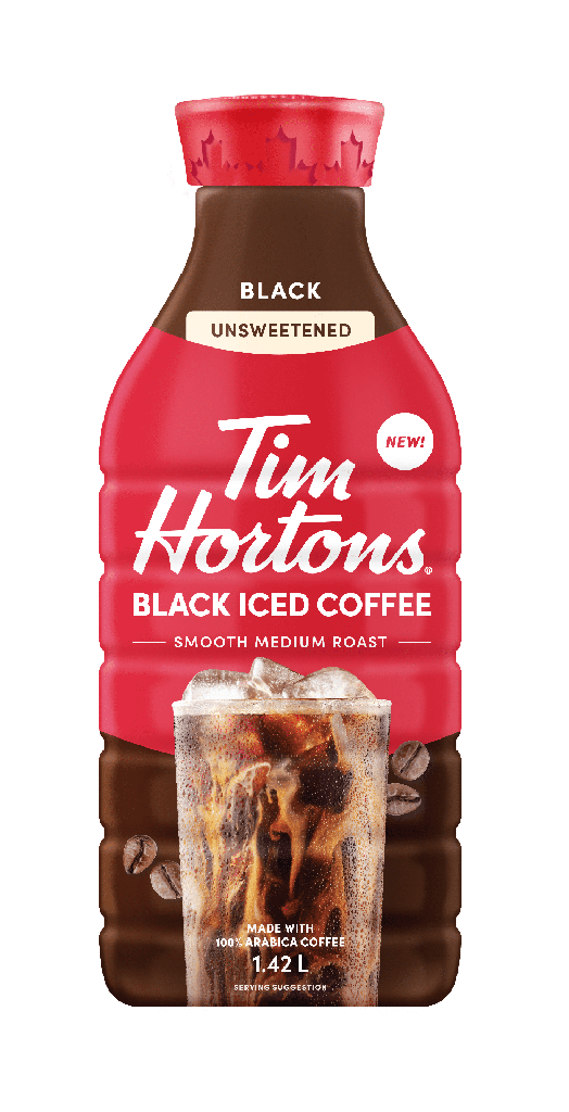 Tim Hortons Prêt à Boire Noir Café Glacé Noir 1.42L