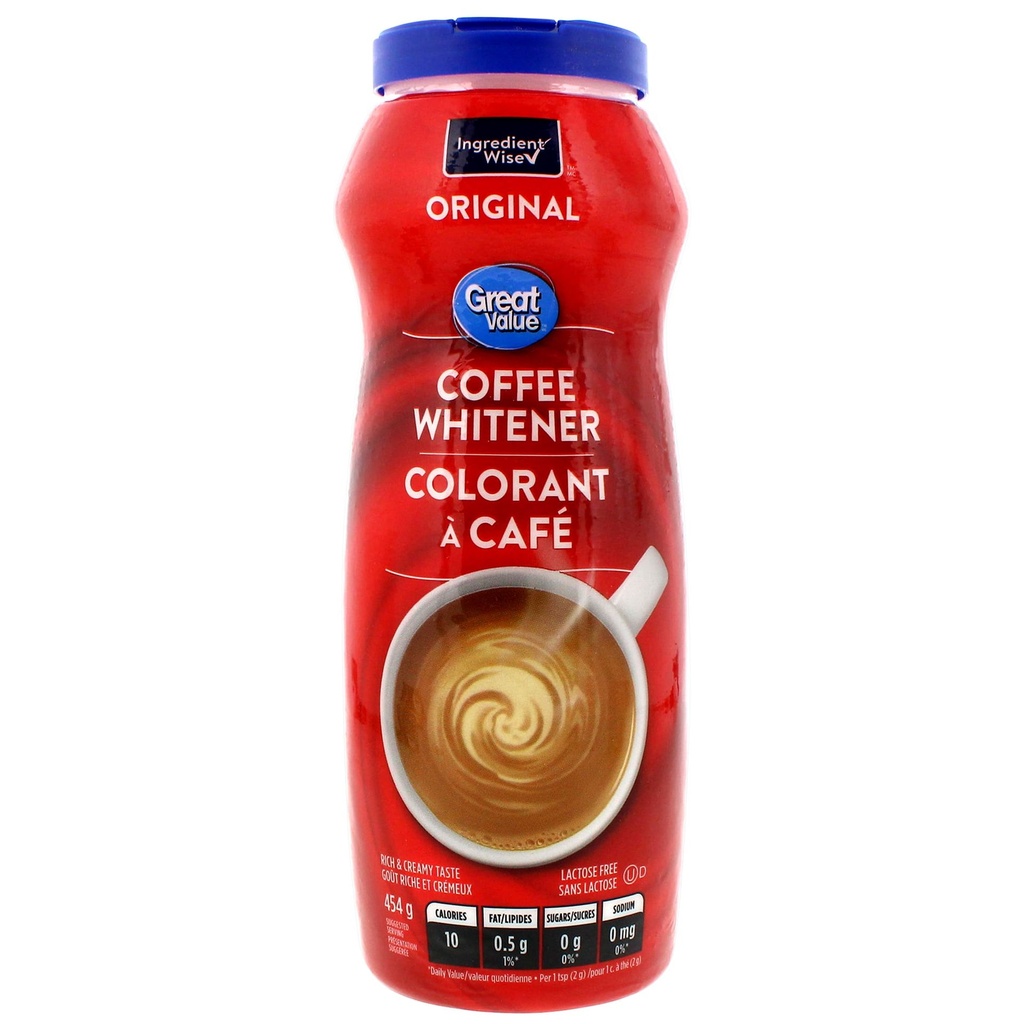 Colorant à café de Great Value