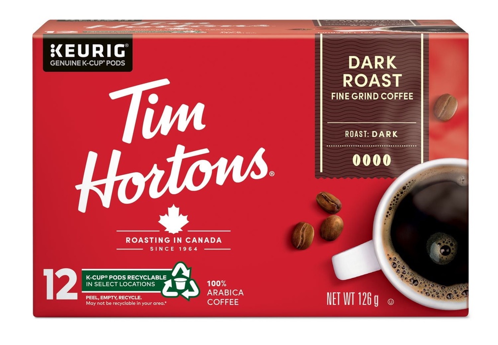 Tim Hortons Café Torréfaction Foncée