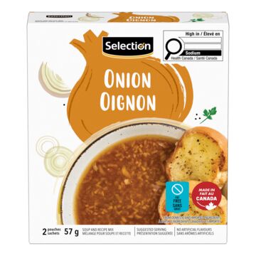 Selection Mélange à soupe à l'oignon