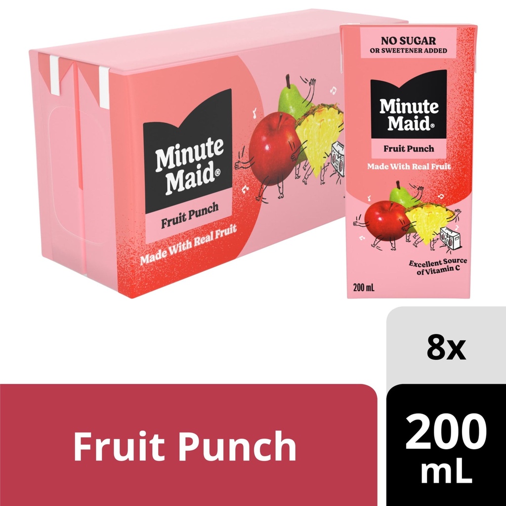 Minute Maid Punch aux Fruits 8x200ml