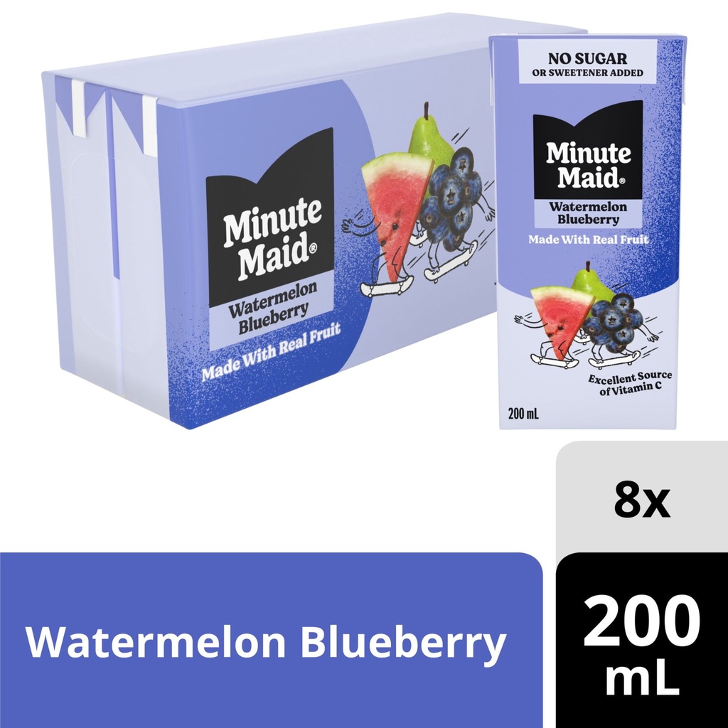 Minute Maid Melon d'Eau et Bleuet 8x200ml
