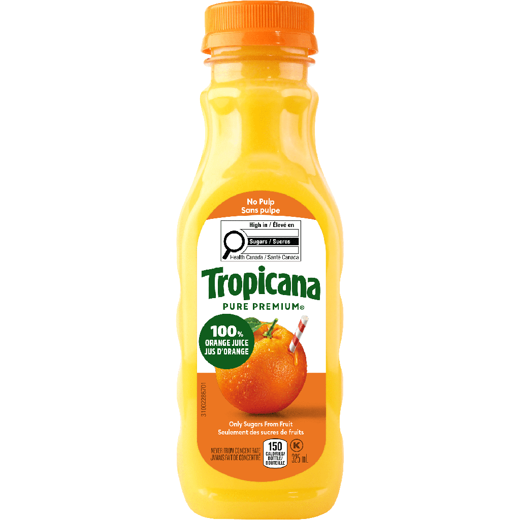 Tropicana Pure Premium Jus d'Orange 325ml