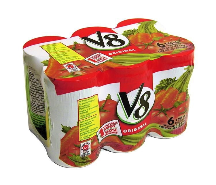 Campbell's V8 Cocktail aux Légumes 6X156ML