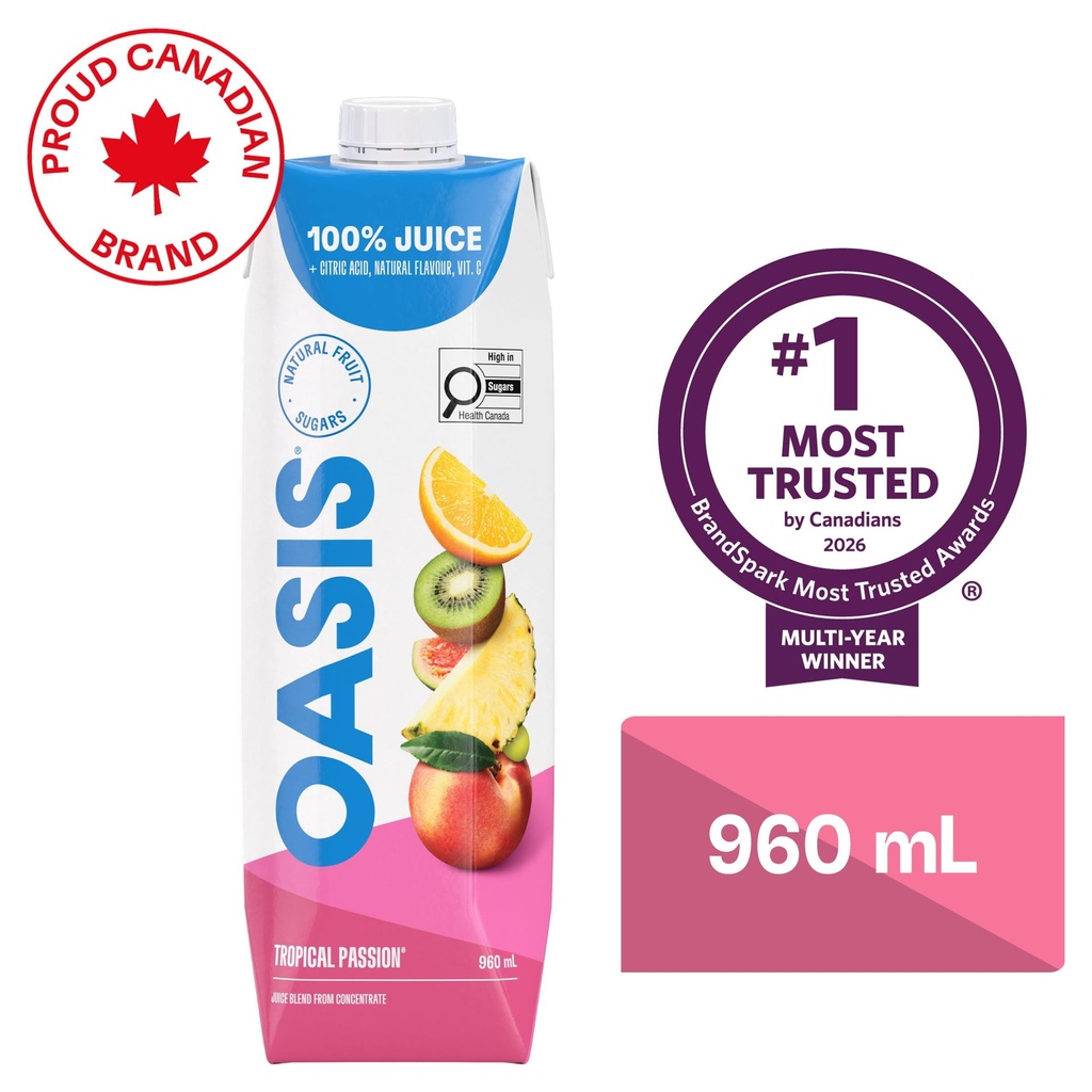 Oasis Jus Passion Tropicale 960ML