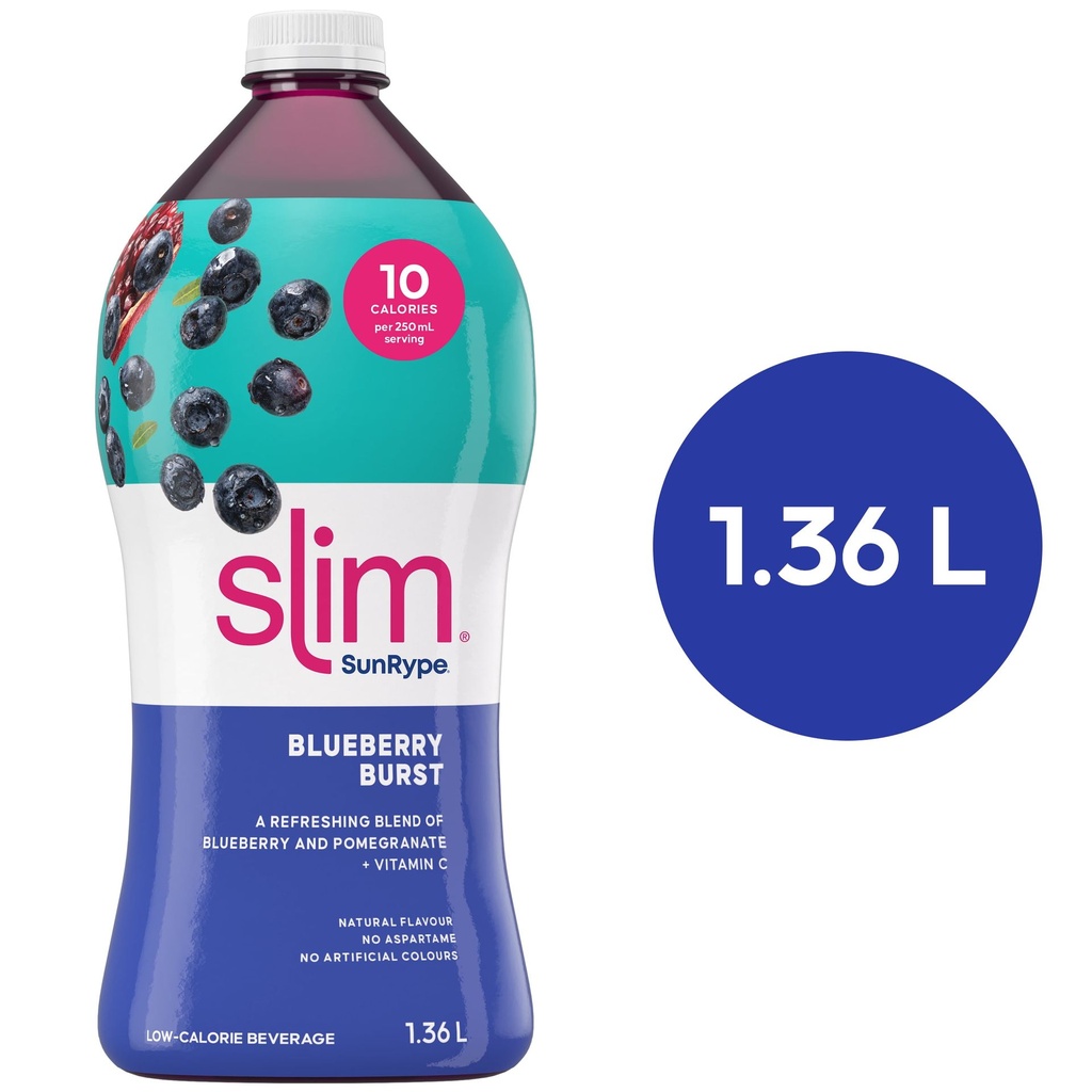 SunRype Slim Explosion de Bleuets 1,36 L