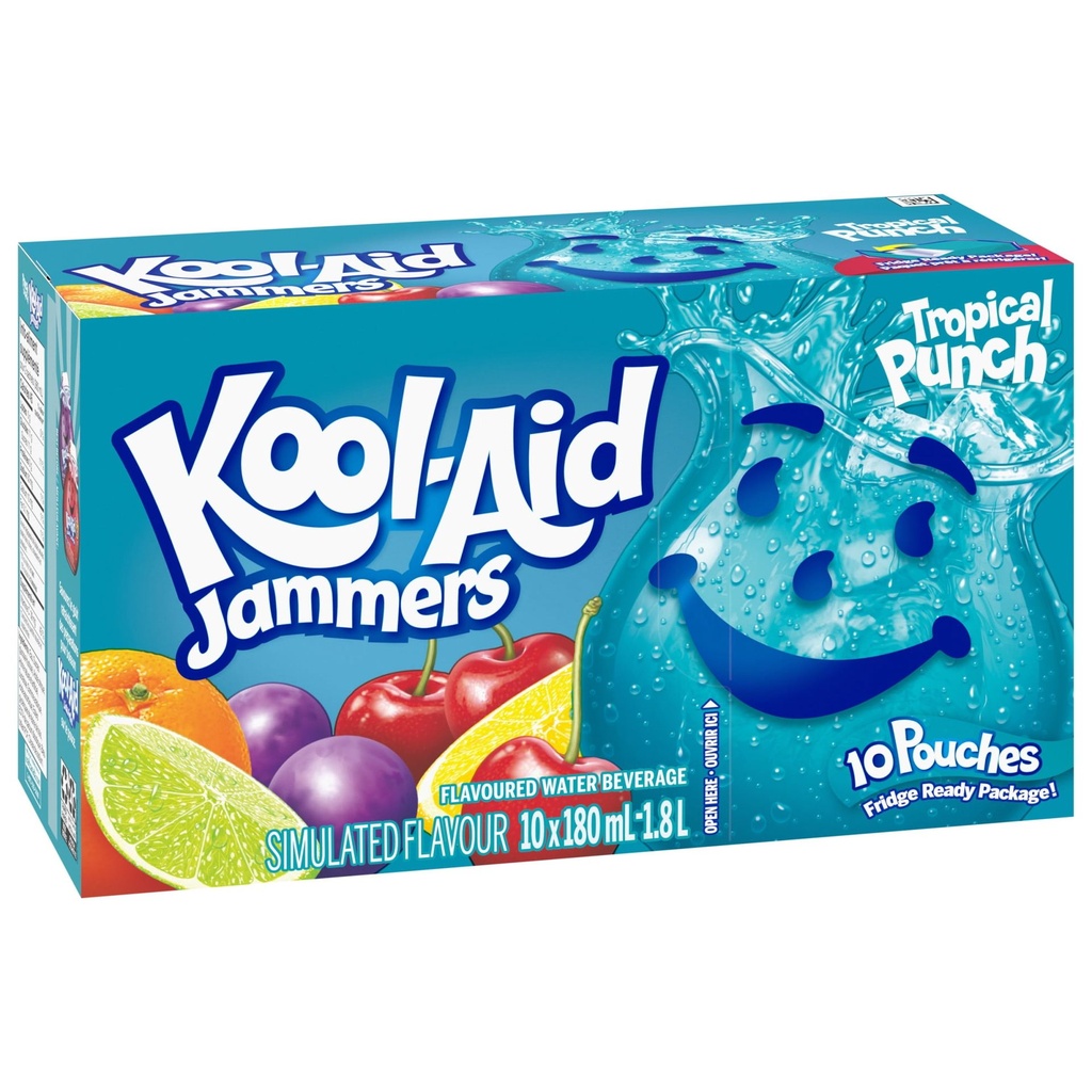 Kool-Aid Boisson Jammers Punch Tropical