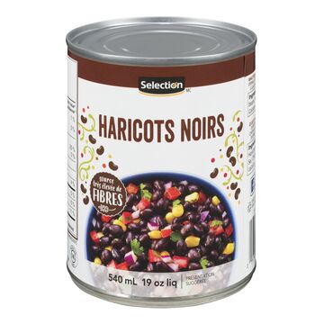 Selection Haricots noirs