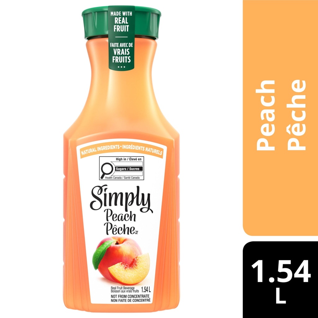 Simply Pêche, 1.54 Litres